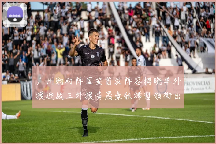 广州豹对阵国安首发阵容揭晓单外援迎战三外援黄晟豪张稀哲领衔出战